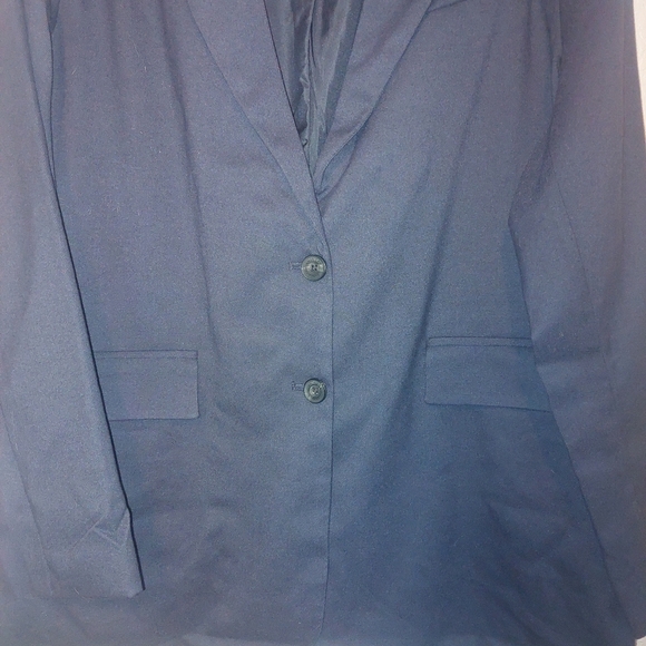 NWT American Eagle Navy Blue 2 Button Front Blazer XL - Picture 3 of 6